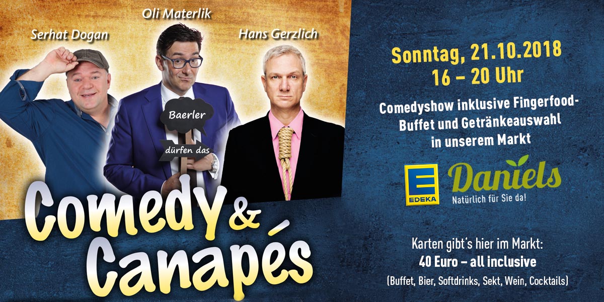 Comedy & Canapes